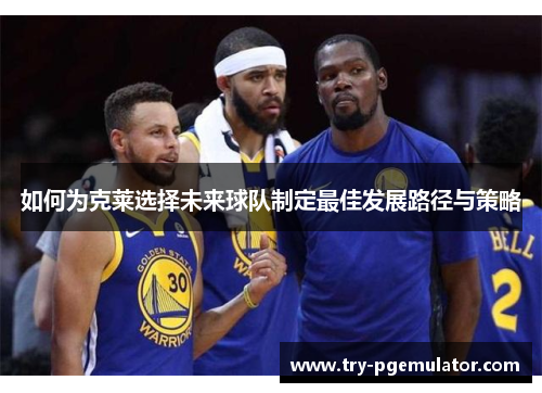 如何为克莱选择未来球队制定最佳发展路径与策略