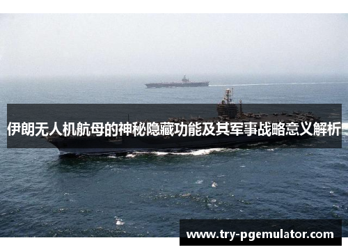 伊朗无人机航母的神秘隐藏功能及其军事战略意义解析