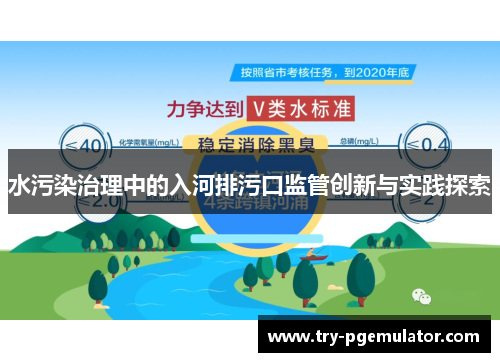 水污染治理中的入河排污口监管创新与实践探索